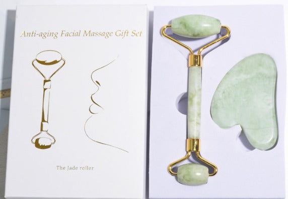 MauSkin™ Jade Roller & Sculpting Gua Sha Set